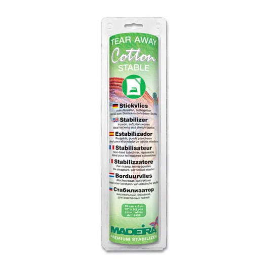 Madeira - Cotton Stable Tear-Away Stabiliser | Truro Fabrics