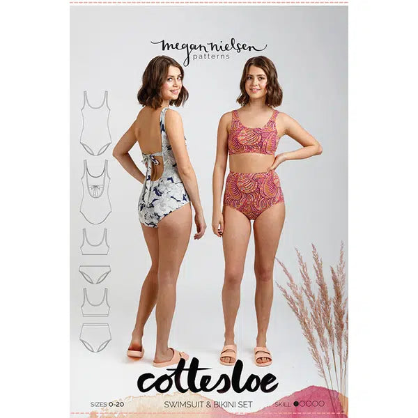 Megan Nielsen - Paper Sewing Pattern - Cottesloe Swimsuit – view 4 | Truro Fabrics