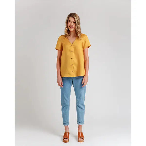 Megan Nielsen - Paper Sewing Pattern - Darling Ranges Dress & Blouse – view 10 | Truro Fabrics