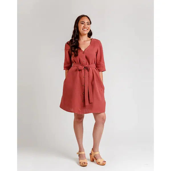Megan Nielsen - Paper Sewing Pattern - Darling Ranges Dress & Blouse – view 6 | Truro Fabrics