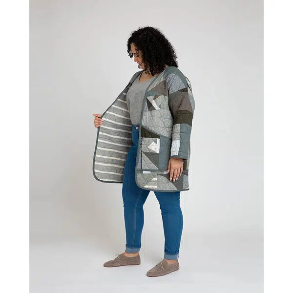 Megan Nielsen - Paper Sewing Pattern - Hovea Curve Jacket & Coat