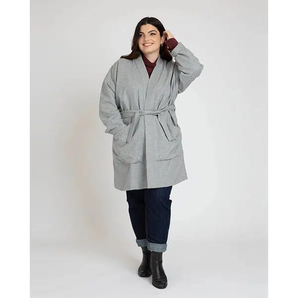 Megan Nielsen - Paper Sewing Pattern - Hovea Curve Jacket & Coat – view 6 | Truro Fabrics