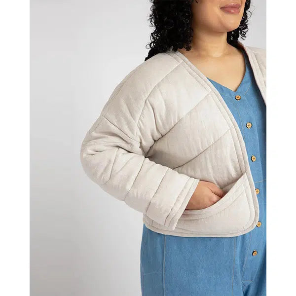 Megan Nielsen - Paper Sewing Pattern - Hovea Curve Jacket & Coat – view 9 | Truro Fabrics