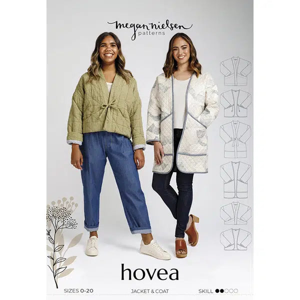 Megan Nielsen - Paper Sewing Pattern - Hovea Jacket & Coat – view 10 | Truro Fabrics