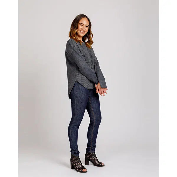 Megan Nielsen - Paper Sewing Pattern - Jarrah Sweater Set – view 4 | Truro Fabrics