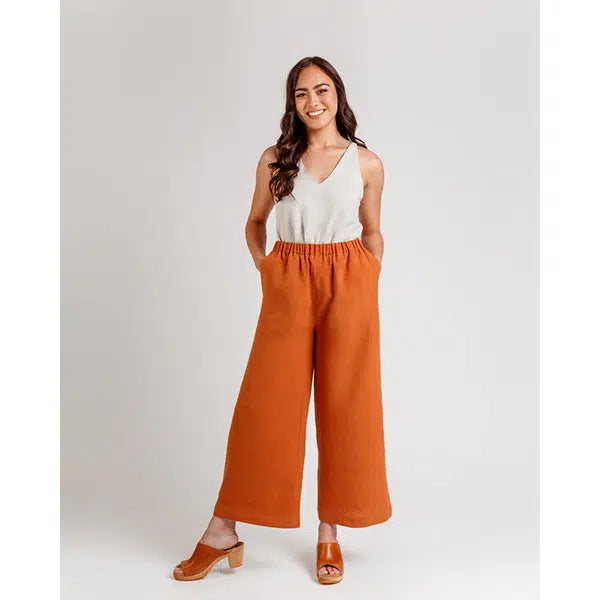 Megan Nielsen - Paper Sewing Pattern - Opal Pants & Shorts – view 10 | Truro Fabrics