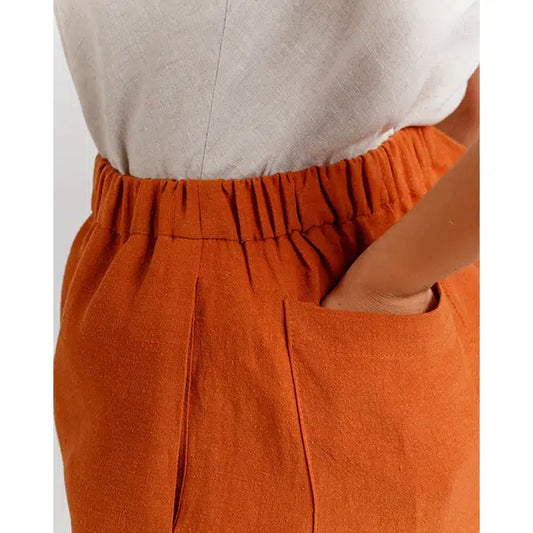 Megan Nielsen - Paper Sewing Pattern - Opal Pants & Shorts – view 2 | Truro Fabrics
