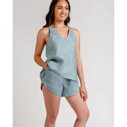 Megan Nielsen - Paper Sewing Pattern - Reef Camisole & Shorts Set | Truro Fabrics