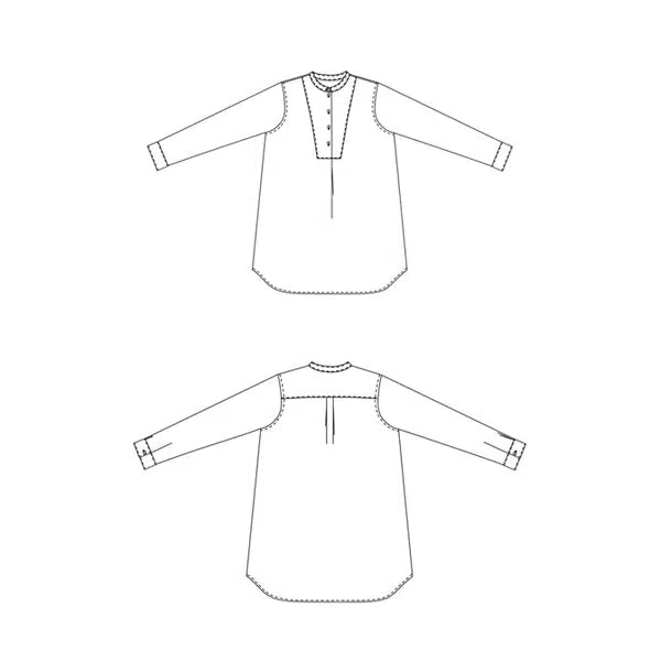 Merchant & Mills - Paper Sewing Pattern - Niven Dress or Shirt