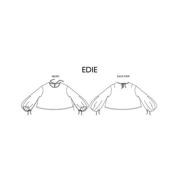 Merchant & Mills - Paper Sewing Pattern - The Edie Top & Dress – view 4 | Truro Fabrics