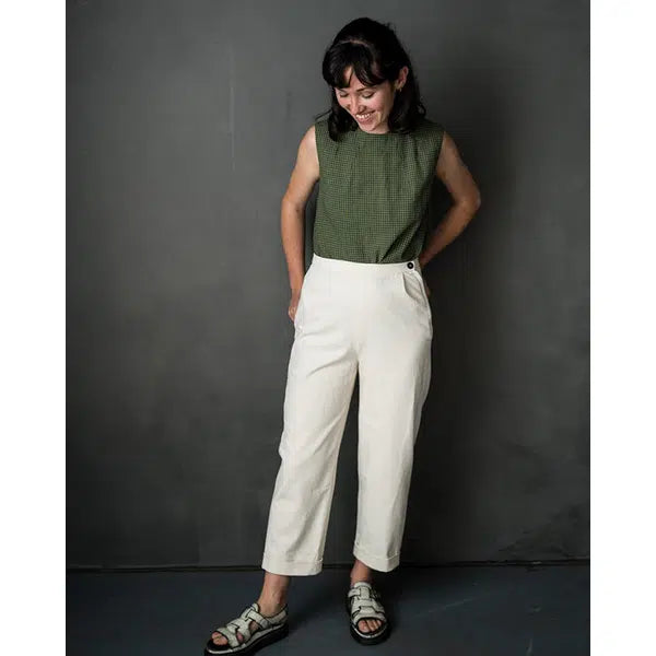 Merchant & Mills - Paper Sewing Pattern - The Eve Trousers – view 4 | Truro Fabrics