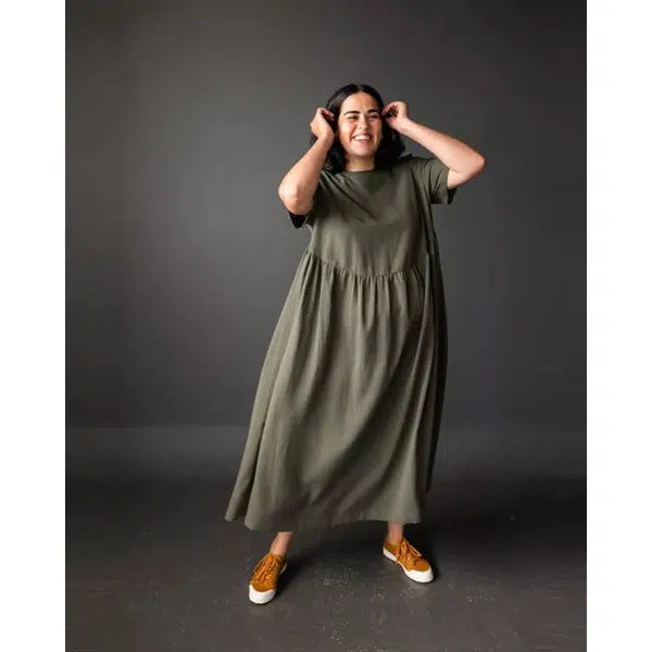 Merchant & Mills - Paper Sewing Pattern - The Florence Top & Dress – view 10 | Truro Fabrics