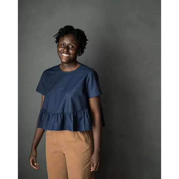 Merchant & Mills - Paper Sewing Pattern - The Florence Top & Dress – view 8 | Truro Fabrics