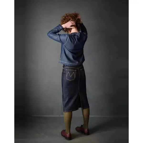 Merchant & Mills - Paper Sewing Pattern - The Francine Top & Dress – view 6 | Truro Fabrics