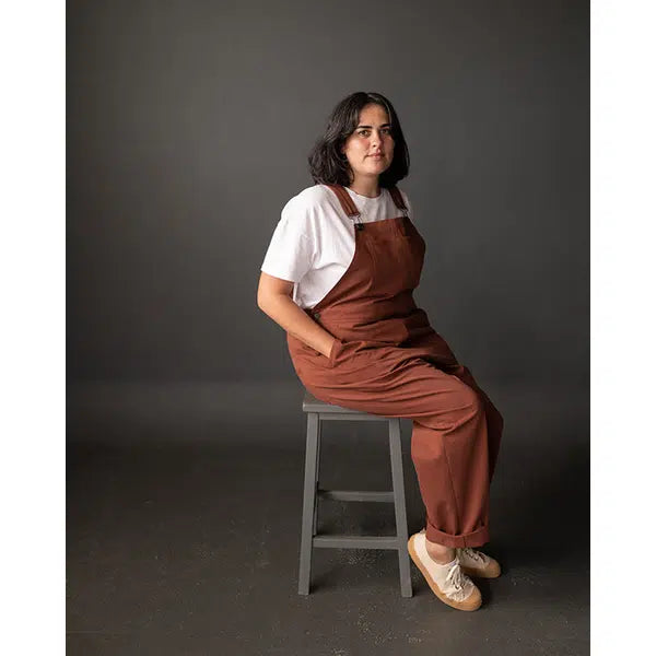 Merchant & Mills - Paper Sewing Pattern - The Harlene Dungarees – view 7 | Truro Fabrics