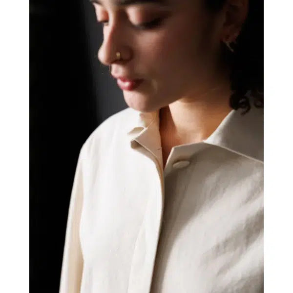 Merchant & Mills - Paper Sewing Pattern - The Ludlow Smock – view 3 | Truro Fabrics