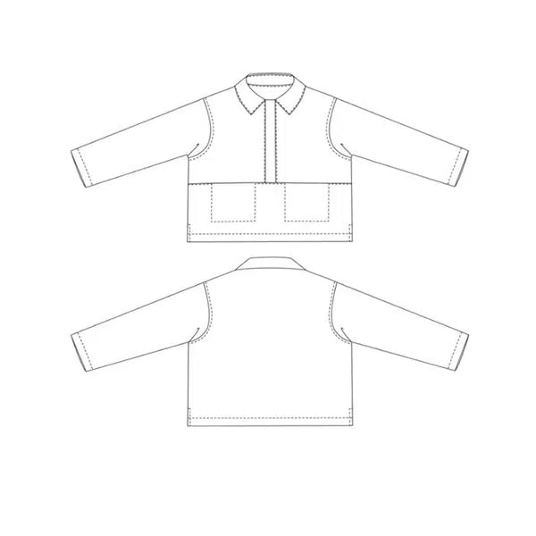 Merchant & Mills - Paper Sewing Pattern - The Ludlow Smock – view 7 | Truro Fabrics
