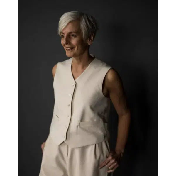 Merchant & Mills - Paper Sewing Pattern - The Miller Waistcoat – view 5 | Truro Fabrics