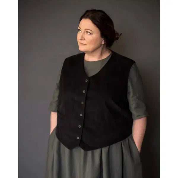 Merchant & Mills - Paper Sewing Pattern - The Miller Waistcoat – view 6 | Truro Fabrics