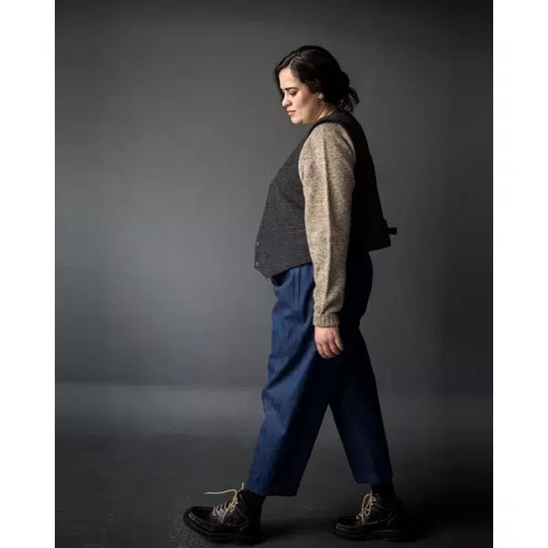 Merchant & Mills - Paper Sewing Pattern - The Miller Waistcoat – view 9 | Truro Fabrics