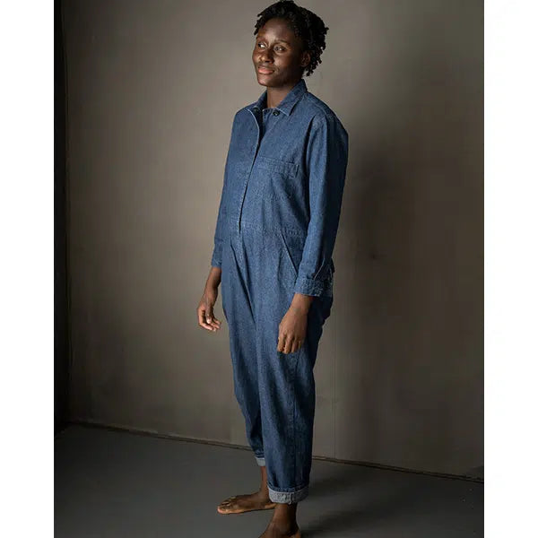 Merchant & Mills - Paper Sewing Pattern - The Thelma Boilersuit – view 10 | Truro Fabrics