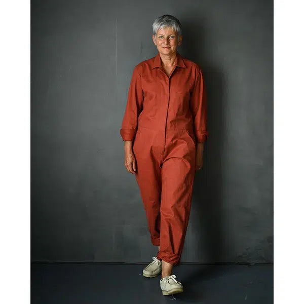 Merchant & Mills - Paper Sewing Pattern - The Thelma Boilersuit – view 7 | Truro Fabrics