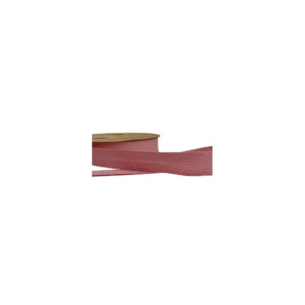 Metallic Bias Binding - 25mm - Dusky Pink/Gold | Truro Fabrics