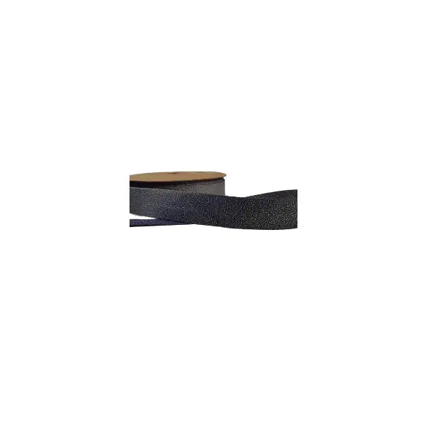 Metallic Bias Binding - 25mm - Navy/Gold | Truro Fabrics