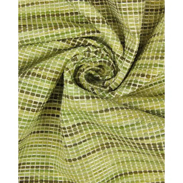 Metallic Hopsack Fabric - Greens | Truro Fabrics