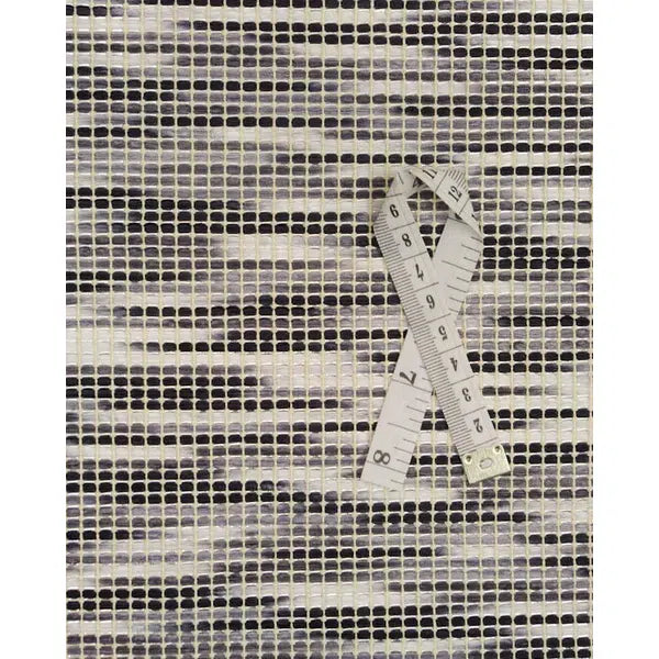 Metallic Hopsack Fabric - Greys – view 5 | Truro Fabrics