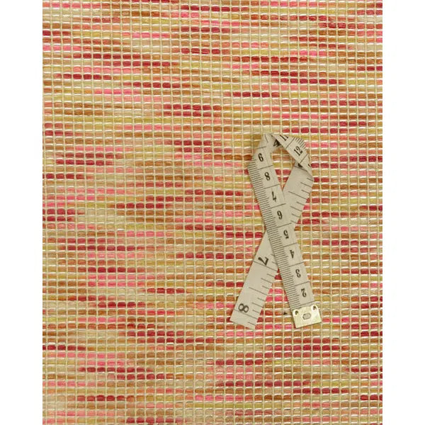Metallic Hopsack Fabric - Pinks – view 5 | Truro Fabrics