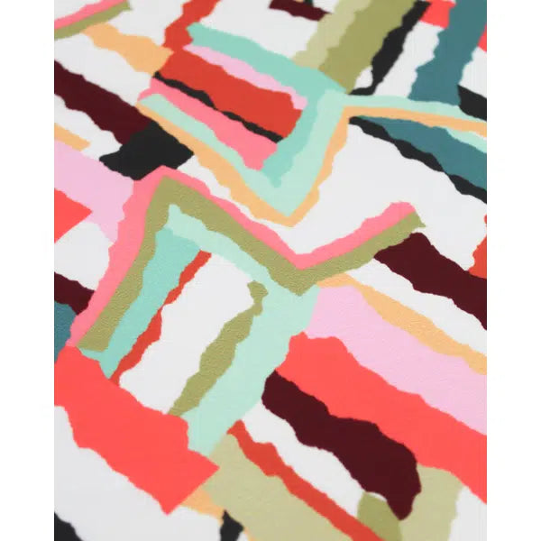 Micro Crepe Fabric - Athena Coral – view 5 | Truro Fabrics