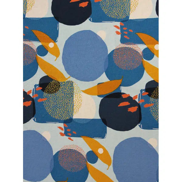 Moda Cotton Canvas Fabric - Urban Whisper Sky – view 3 | Truro Fabrics