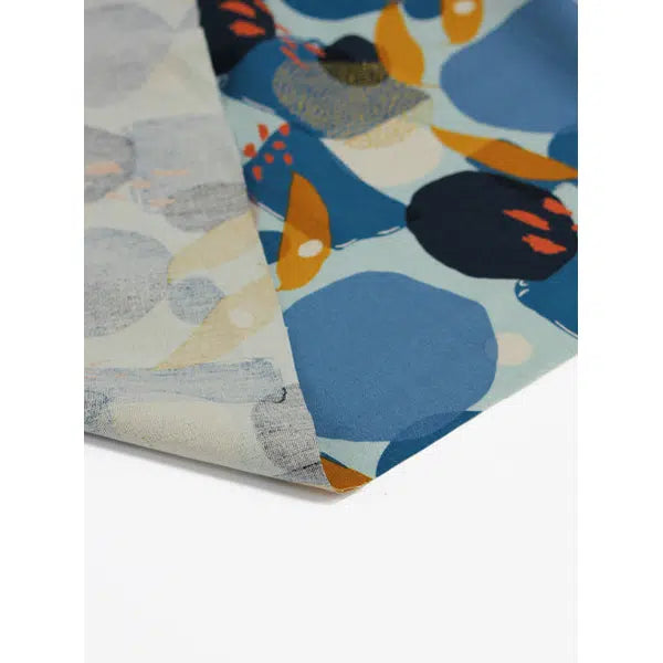 Moda Cotton Canvas Fabric - Urban Whisper Sky – view 6 | Truro Fabrics