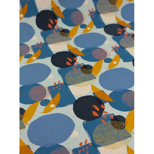 Moda Cotton Canvas Fabric - Urban Whisper Sky | Truro Fabrics
