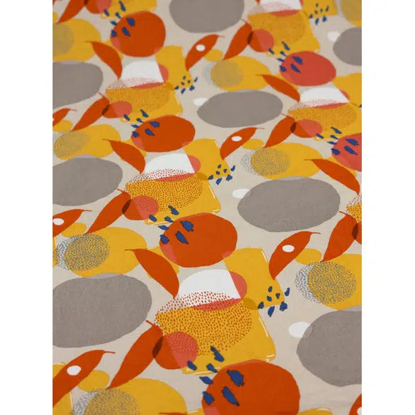 Moda Cotton Canvas Fabric - Urban Whisper Stone – view 3 | Truro Fabrics