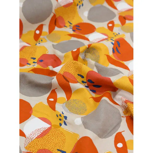 Moda Cotton Canvas Fabric - Urban Whisper Stone | Truro Fabrics