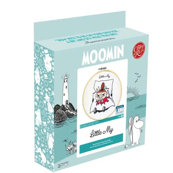 Moomin - Little My Embroidery Kit – view 3 | Truro Fabrics