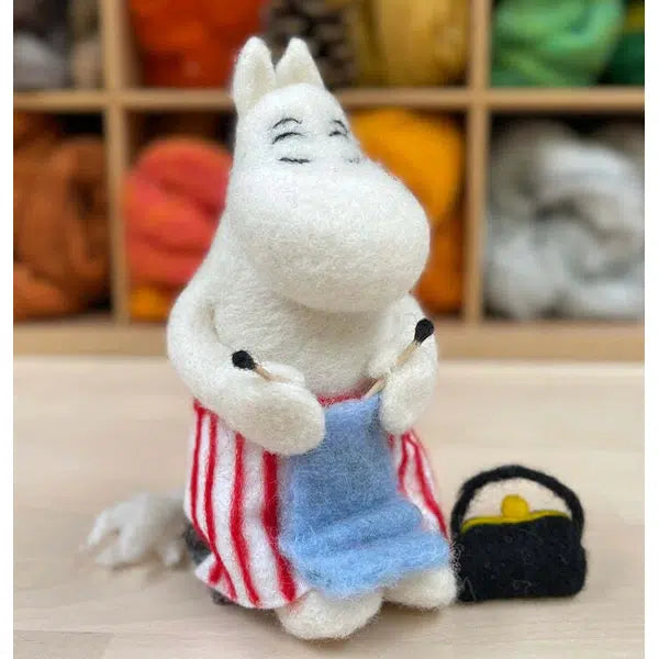 Moomin - Moominmamma Knitting Needle Felting Craft Kit – view 3 | Truro Fabrics