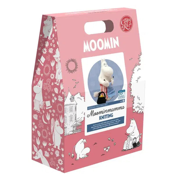 Moomin - Moominmamma Knitting Needle Felting Craft Kit – view 4 | Truro Fabrics