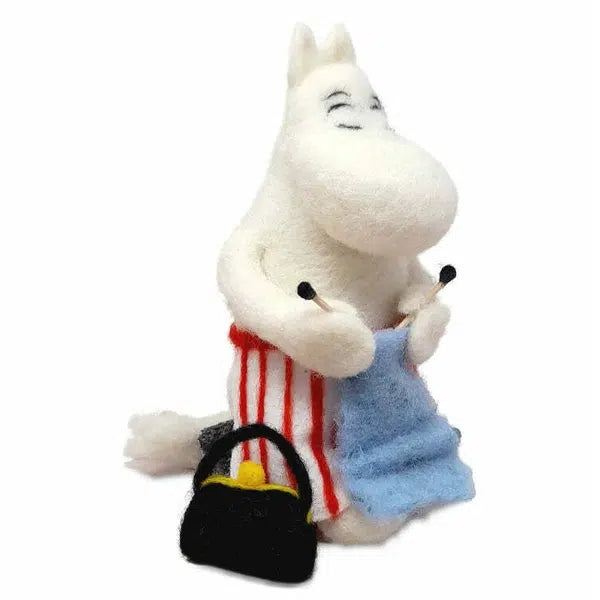 Moomin - Moominmamma Knitting Needle Felting Craft Kit | Truro Fabrics