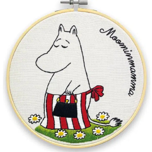 Moomin - Moominmamma Shopping Embroidery Kit | Truro Fabrics