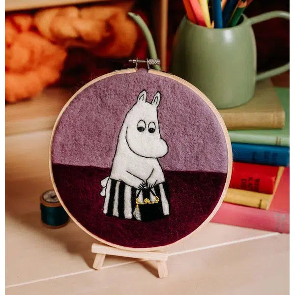 Moomin - Moominmamma Thinking Needle Felting Kit – view 3 | Truro Fabrics