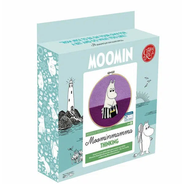 Moomin - Moominmamma Thinking Needle Felting Kit – view 4 | Truro Fabrics
