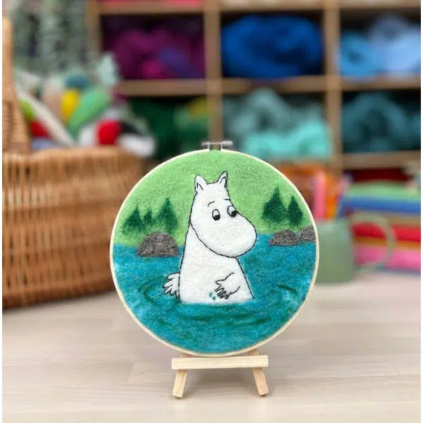 Moomin - Moomintroll Dipping Needle Felting Kit – view 3 | Truro Fabrics