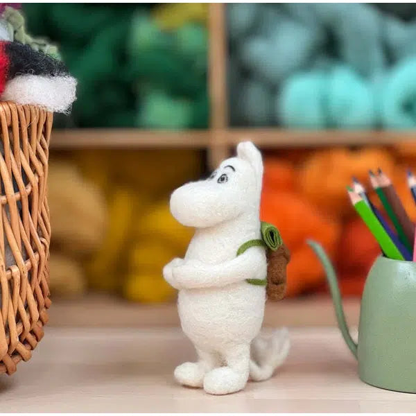 Moomin - Moomintroll Goes Camping Needle Felting Kit – view 3 | Truro Fabrics
