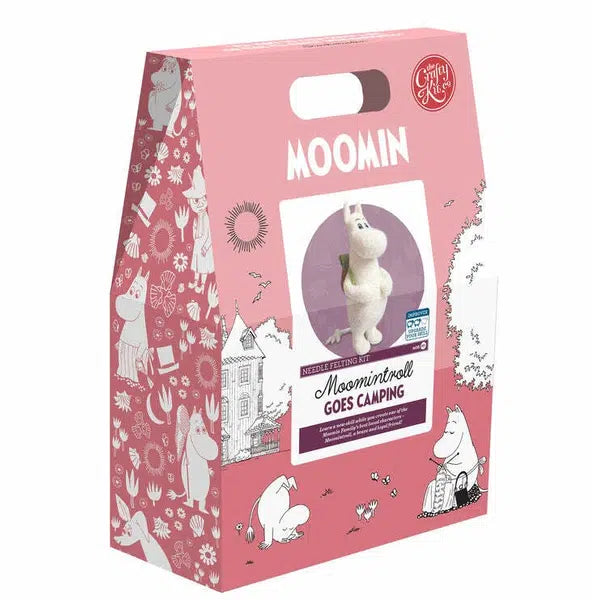Moomin - Moomintroll Goes Camping Needle Felting Kit – view 4 | Truro Fabrics