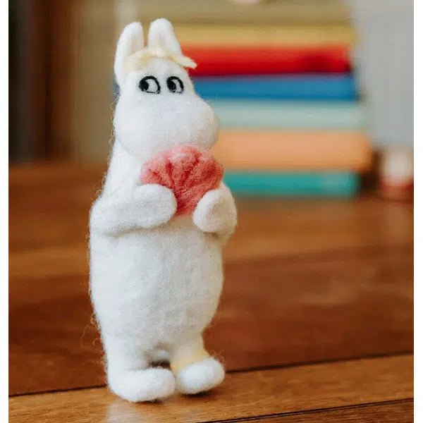 Moomin - Snorkmaiden Finds a Shell Needle Felting Kit – view 3 | Truro Fabrics