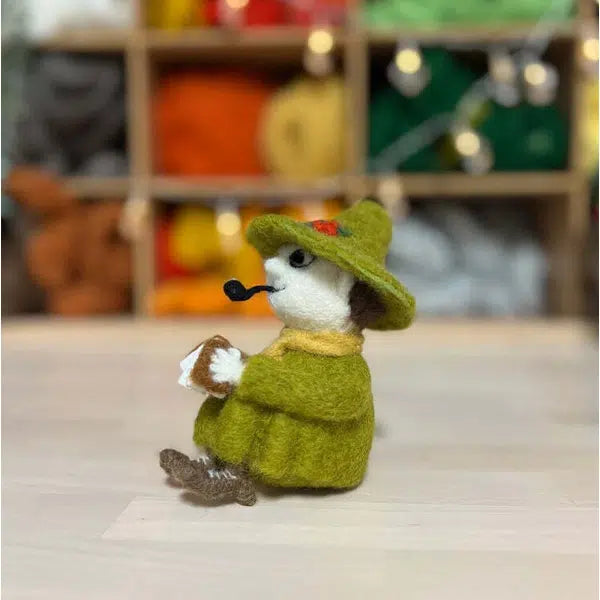 Moomin - Snufkin Needle Felting Kit – view 3 | Truro Fabrics