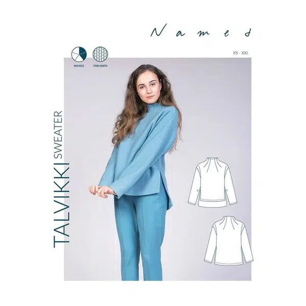 Named - Paper Sewing Pattern - Talvikki Sweater – view 6 | Truro Fabrics